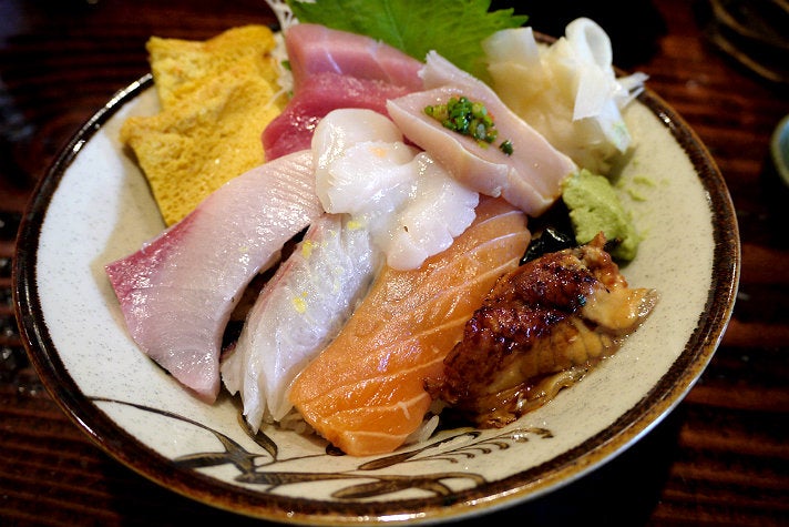 Chirashi at Kiriko Sushi