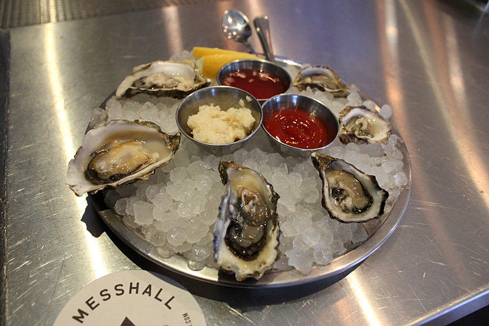 Oysters at MessHall Kitchen
