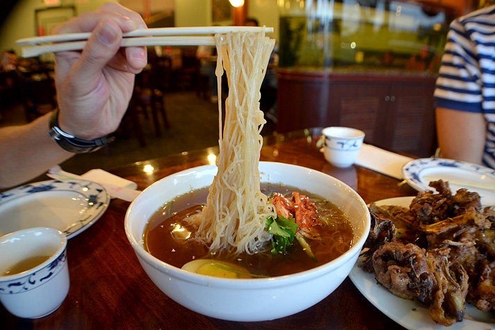 Shenyang cold noodles at Shen Yang Restaurant