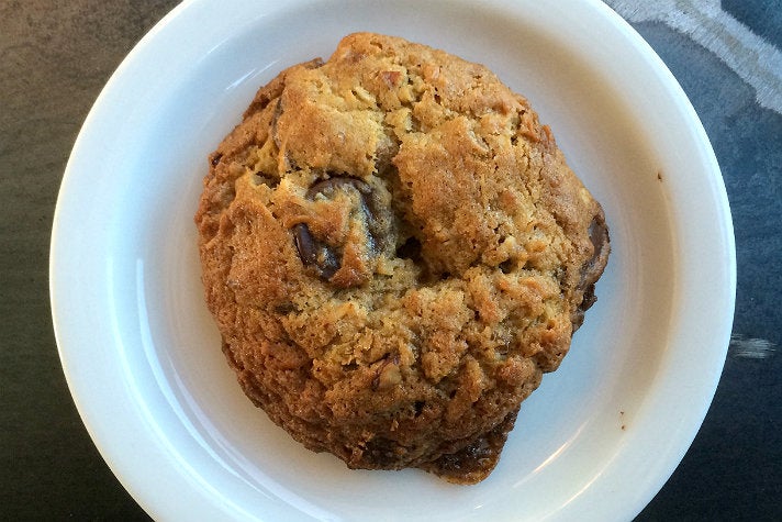 German chocolate cookie at Coffee Commissary