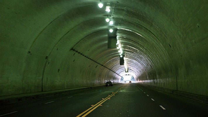 2nd Street Tunnel in Downtown L.A.