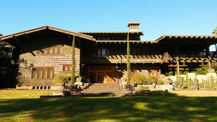 The Gamble House aka Doc Brown&#039;s house in &quot;Back to the Future&quot;