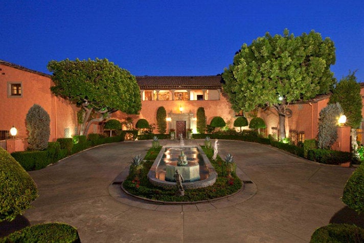 Courtyard of the Beverly House