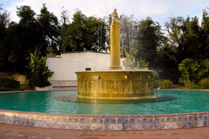 Electric Fountain at Beverly Gardens Park from &quot;Clueless&quot;