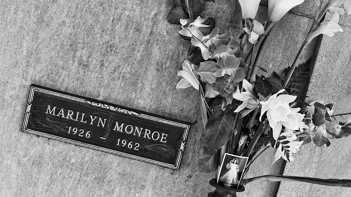 Marilyn Monroe&#039;s crypt at Pierce Brothers Westwood Village Memorial Park