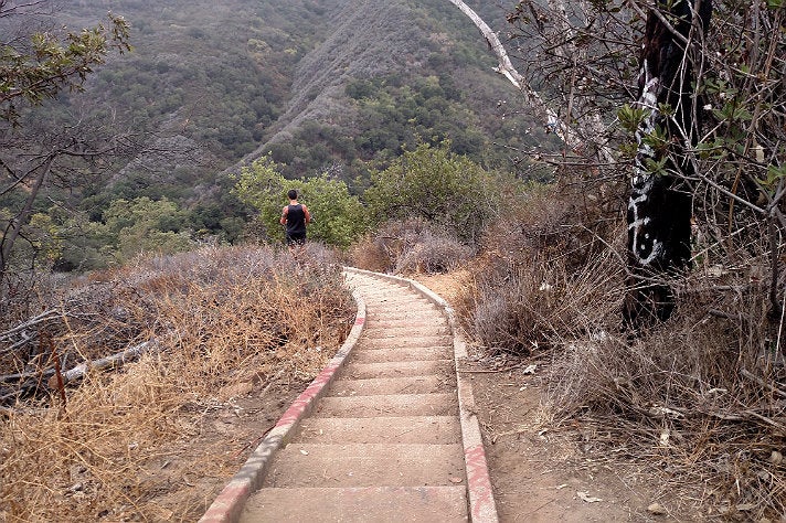 Murphy Ranch stairs 