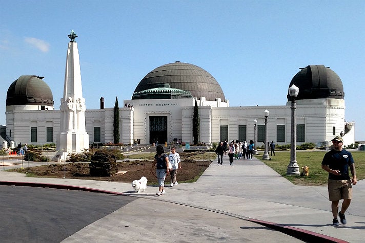 Mount Hollywood hike at Griffith Observatory