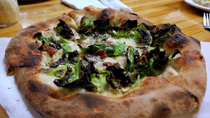 Pitfire brussels sprout pizza