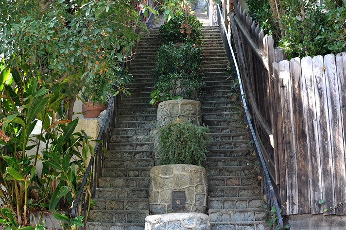 Saroyan Stairs at Beachwood Canyon