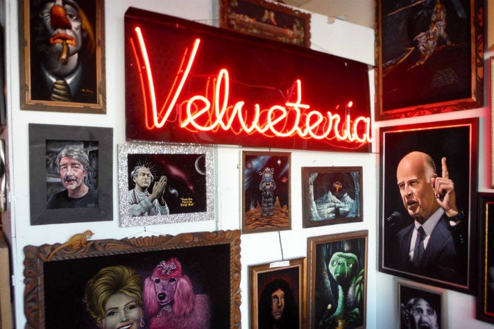 Velveteria museum in Chinatown