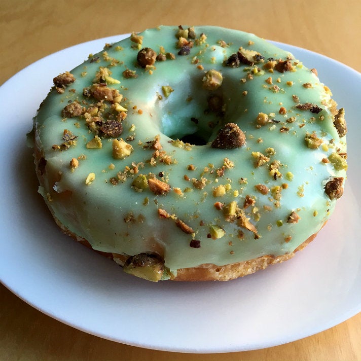 Lemon thyme pistachio donut at Birdies