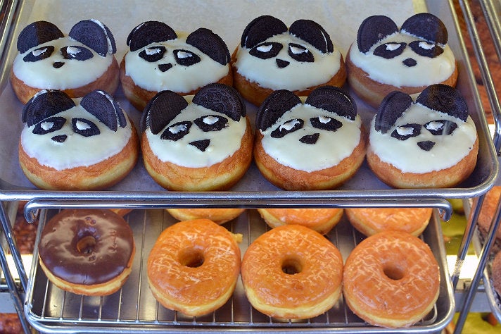 Panda donuts and more at California Donuts