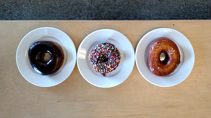 Donuts at Cofax Coffee