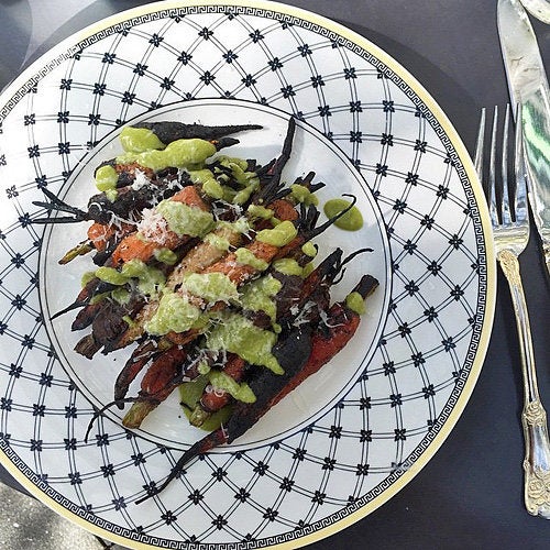 Charred carrots at Commissary