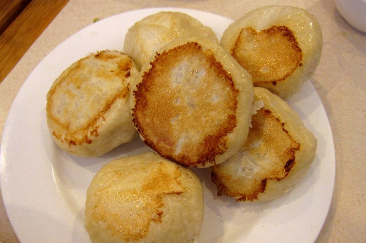 Pan fried bao at Dumpling House
