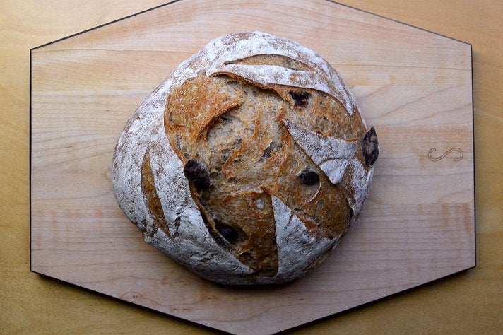 Olive bread at Seed Bakery