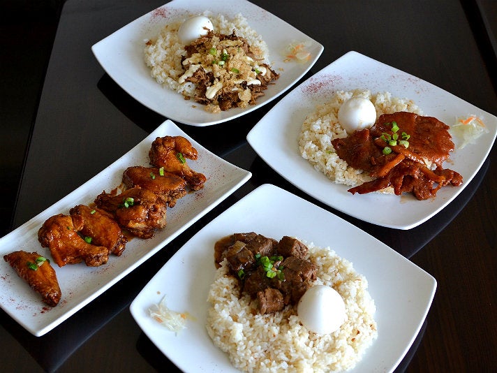 Filipino dishes at Silog in Torrance