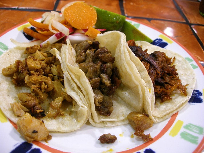 Tacos at Taqueria Vista Hermosa