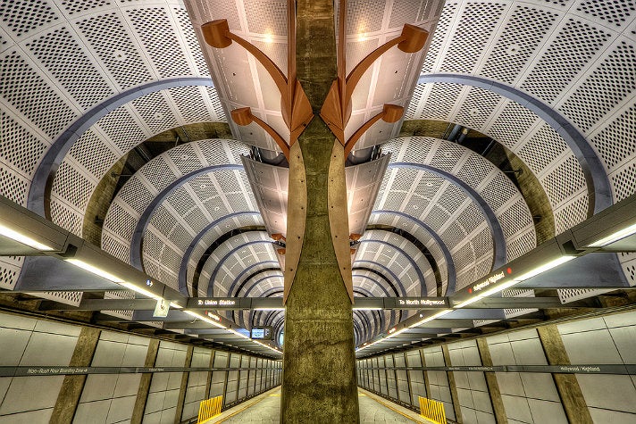 Metro Rail Hollywood/Highland Station
