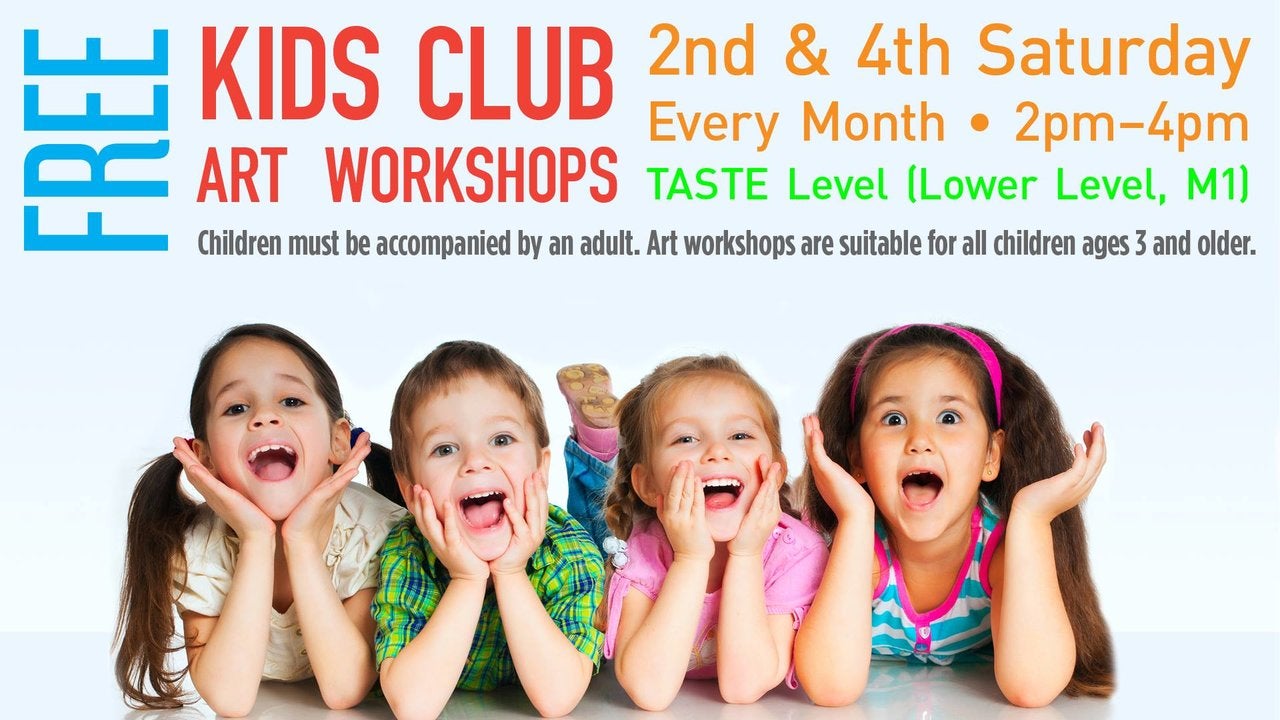 Kids Club Arts &amp; Crafts Workshop at FIGat7th