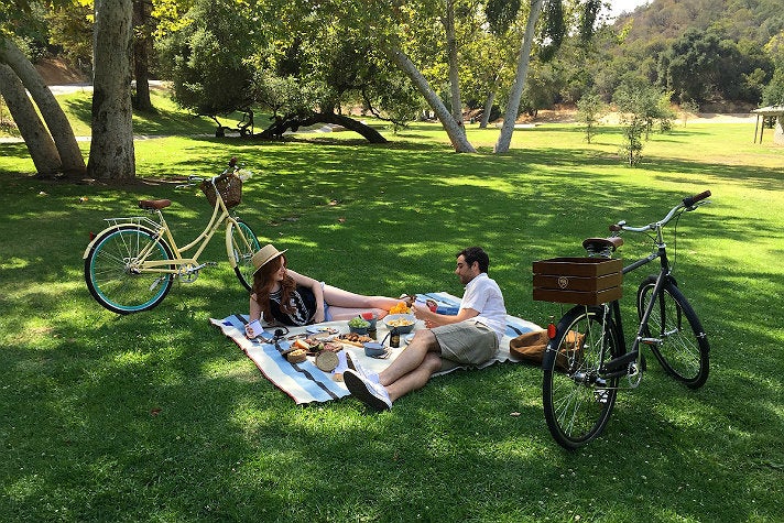 Picnic near Crystal Springs Drive in Griffith Park