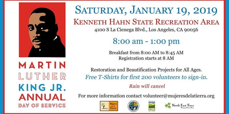 MLK Day of Service at Kenneth Hahn State Recreation Area