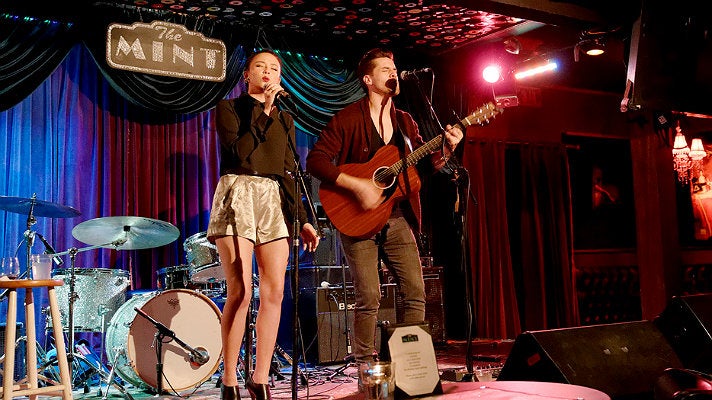 Malese Jow and Austin Charles at The Mint