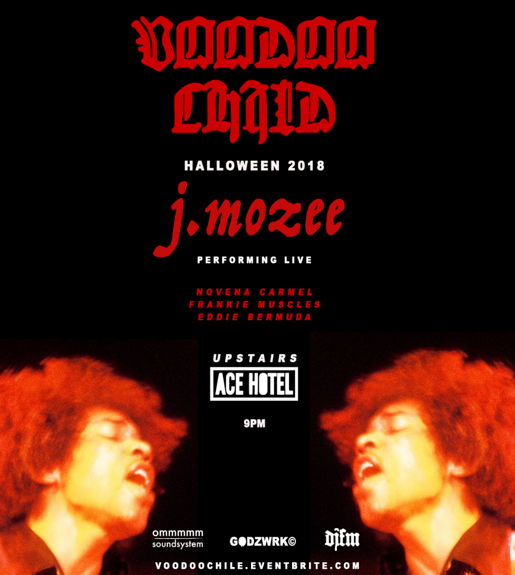 Voodoo Child at Upstairs at the Ace Hotel in DTLA