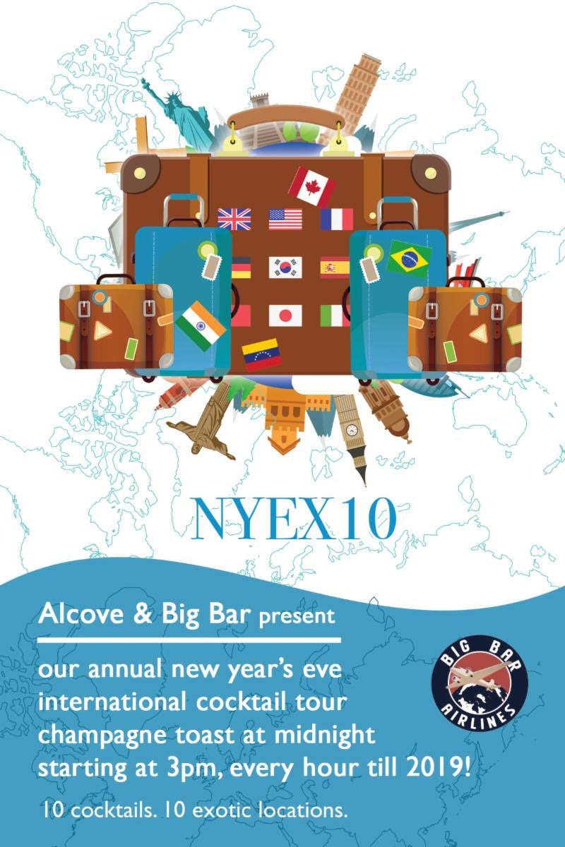 NYE X10 at Big Bar