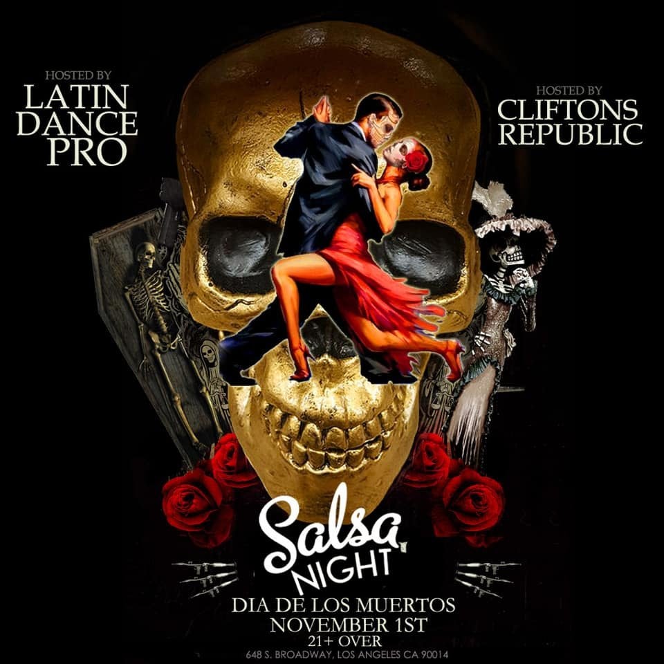 Sugar Skull Salsa Night at Clifton&#039;s Republic