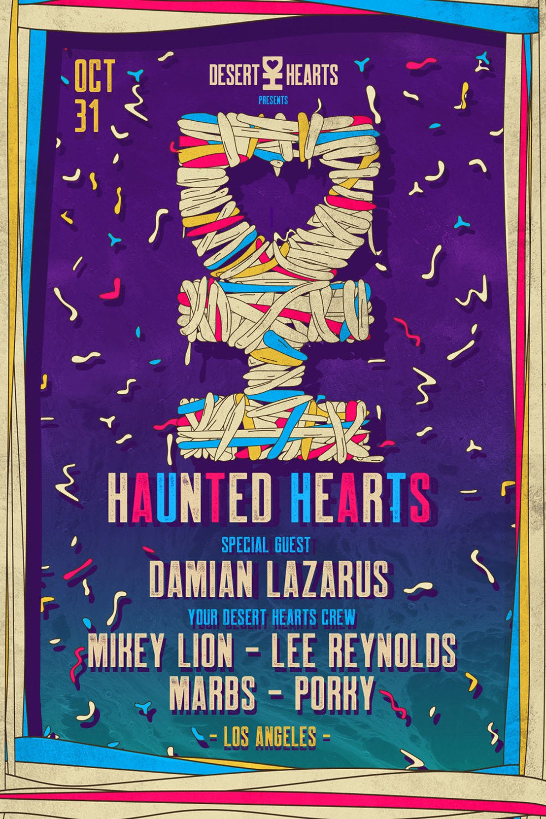 Haunted Hearts featuring Damian Lazarus at the Belasco Theatre