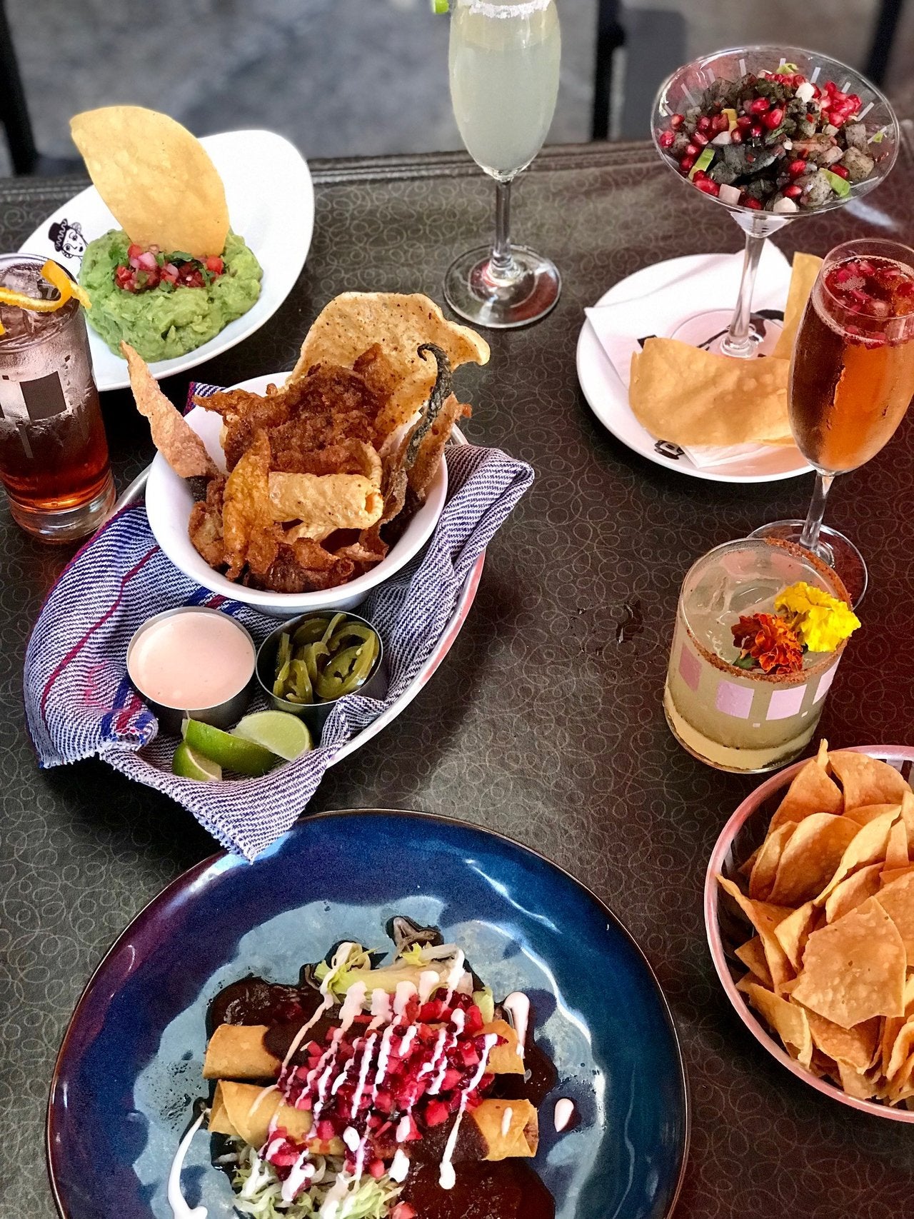 Day of the Dead spread at Border Grill DTLA