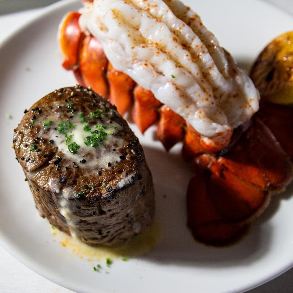 Three-course prix fixe with Filet Mignon &amp; Lobster Tail at Fleming&#039;s