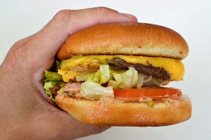 Double Double à In-N-Out Burger