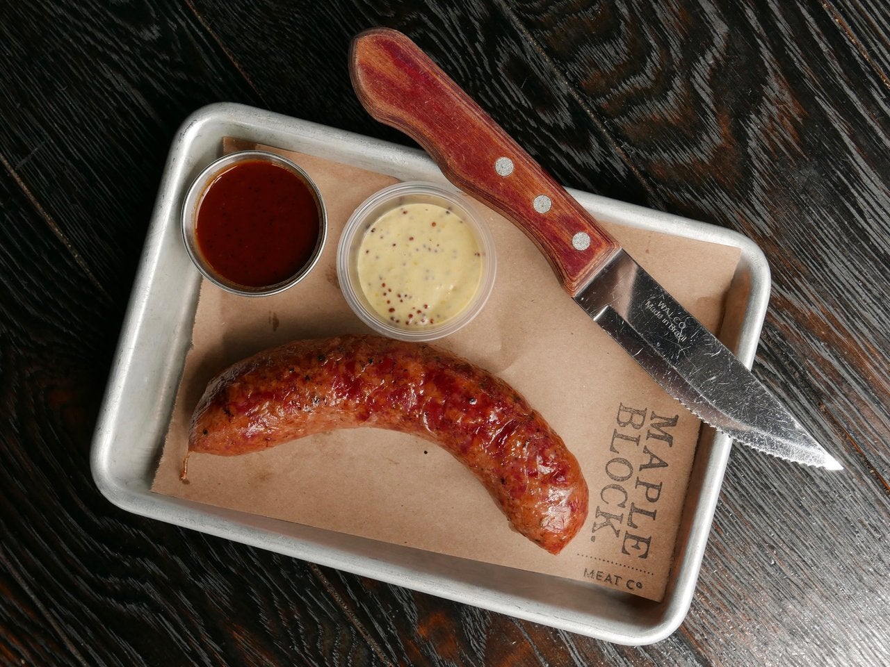 Sausage at Maple Block Meat Co.