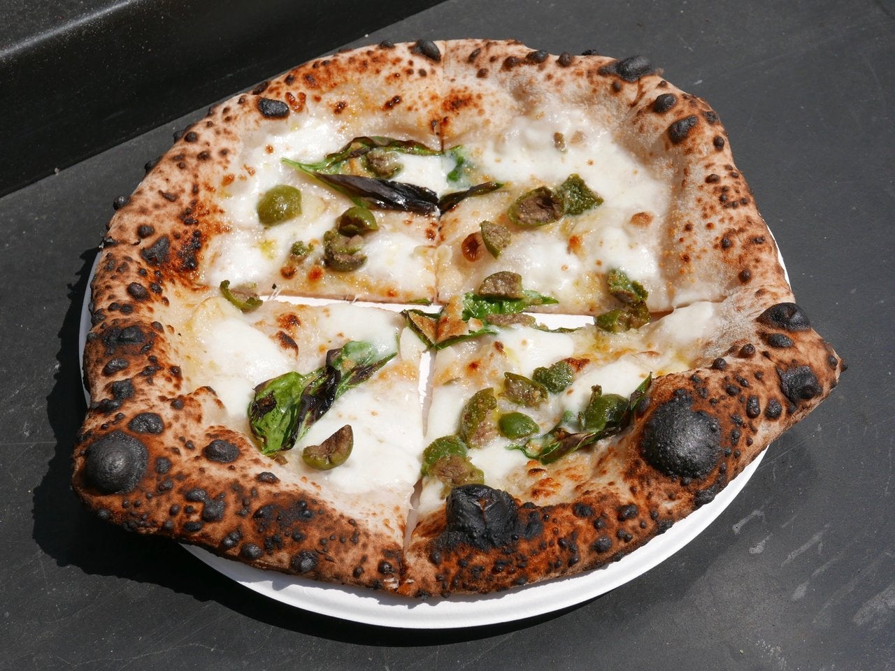 Bianca Pizza at Vivace Pizzeria Truck